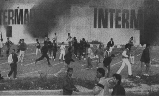 Vaulx-en-Velin, Villeurbanne, Vénissieux : Premières émeutes de France.