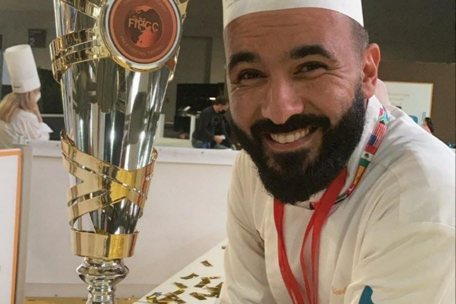 Le chef lyonnais Nabil Barina élu champion du monde de tiramisu